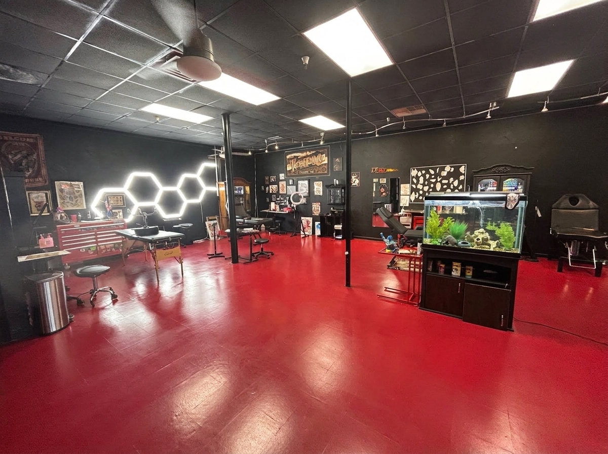 Inside Desert Rose Tattoo