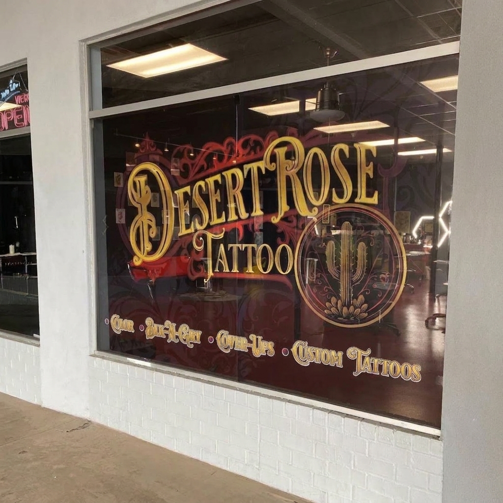 Desert Rose Tattoo location